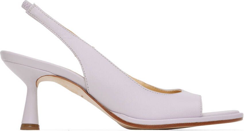 Aeyde Purple Miranda Heeled Sandals - Picture 5