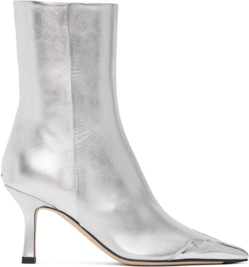 Aeyde Silver Zeta Boots