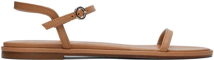 Aeyde Tan Nettie Sandals - Picture 5