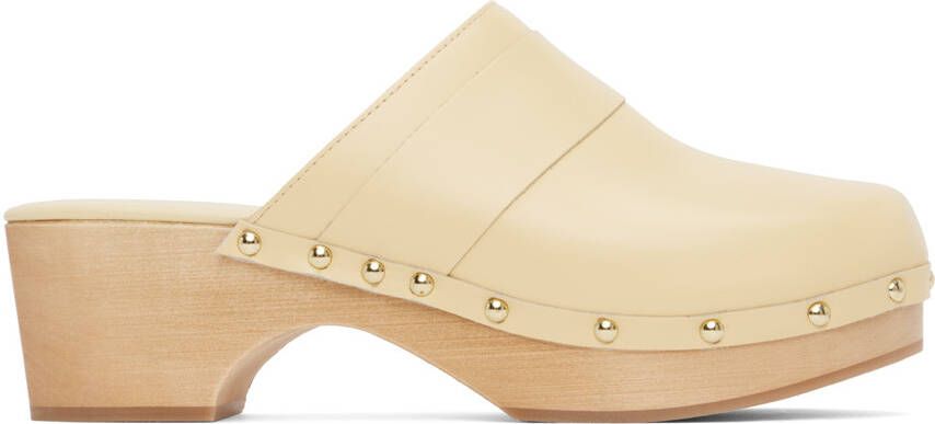 Aeyde Yellow Bibi Clogs - Picture 4