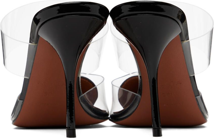 ALAÏA Black Cœur Mules - Picture 2