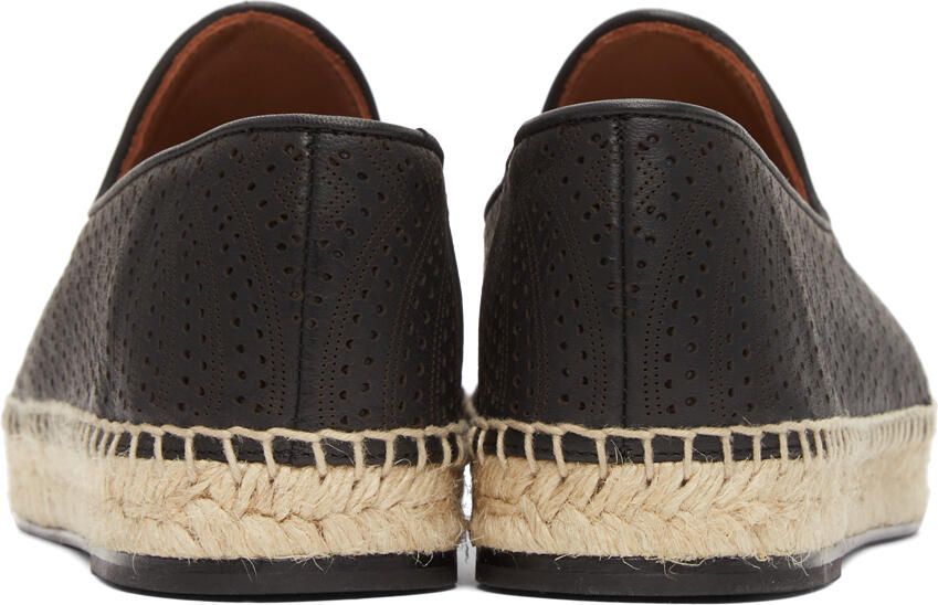 ALAÏA Black Micro Vienne Vague Openwork Espadrilles - Picture 2