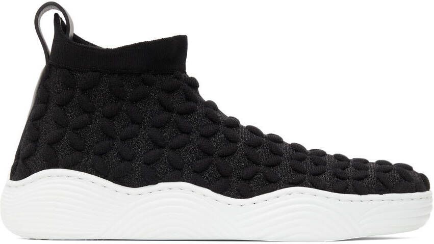 ALAÏA Black Sock Sneaker - Picture 4
