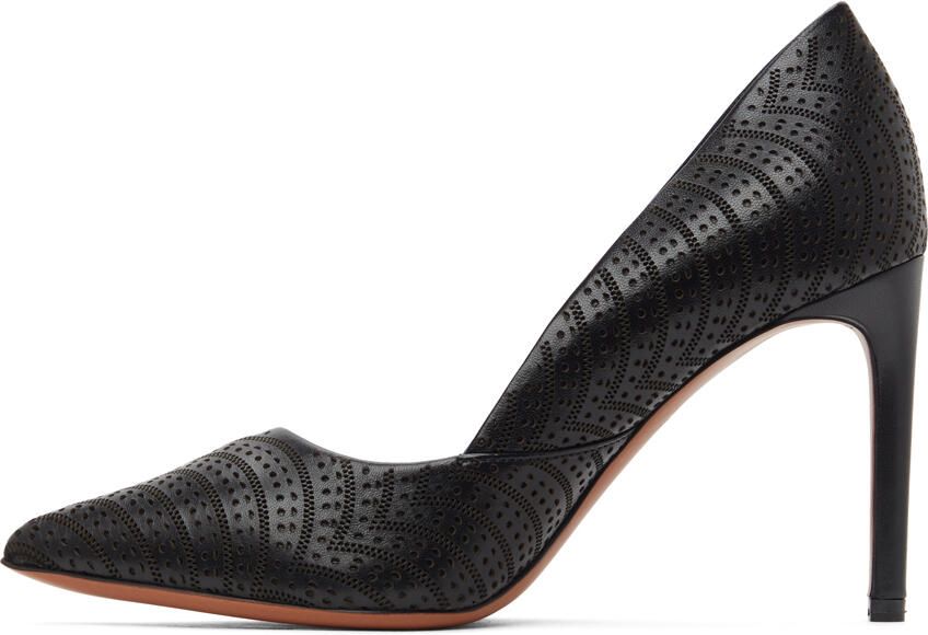 ALAÏA Black Vienne Vague Heels