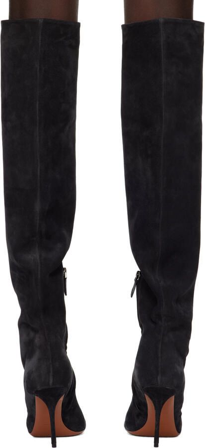 ALAÏA Blue Fluide Boots