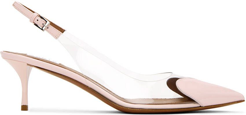 ALAÏA Pink Le Coeur Heels - Picture 4