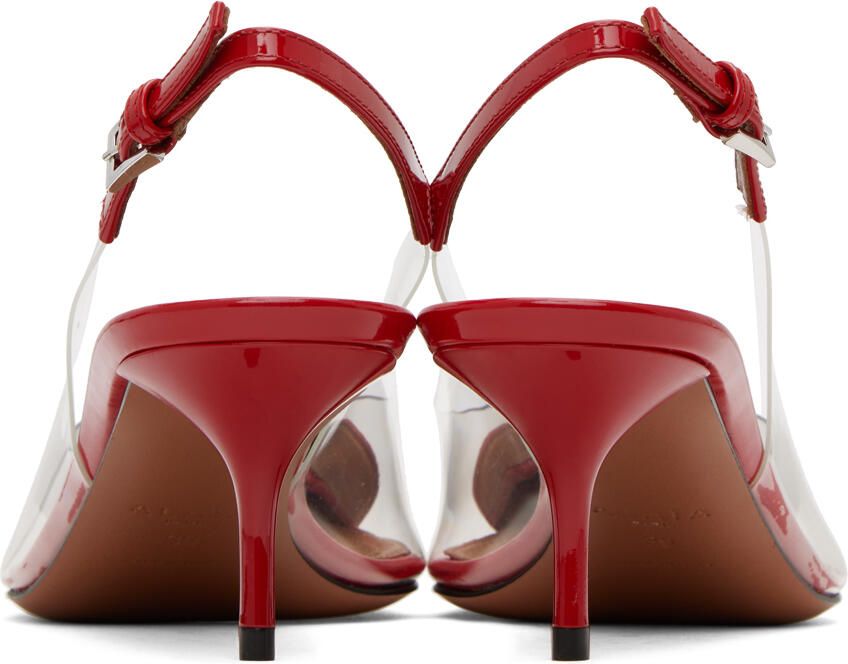 ALAÏA Red 'Le Coeur' Heels