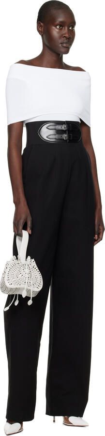 ALAÏA White Coeur Heels - Picture 6