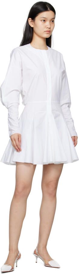 ALAÏA White 'Le Cœur' Mules - Picture 4