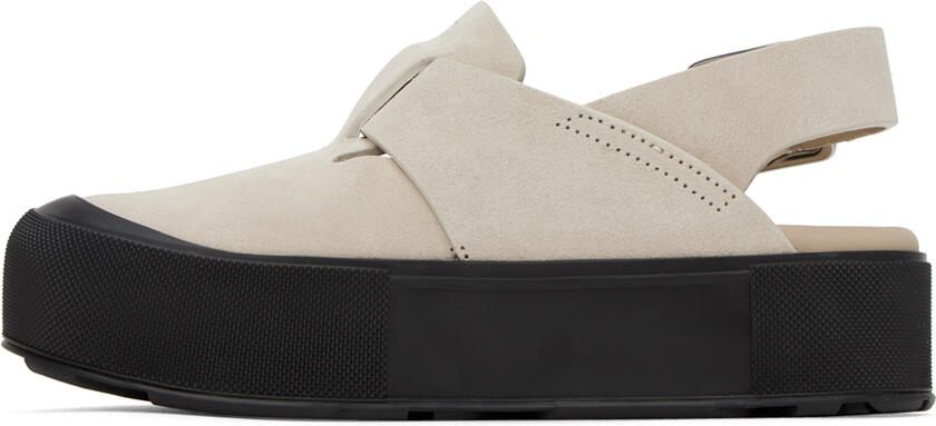 Alexander McQueen Beige Mount Slick Sandals - Picture 3