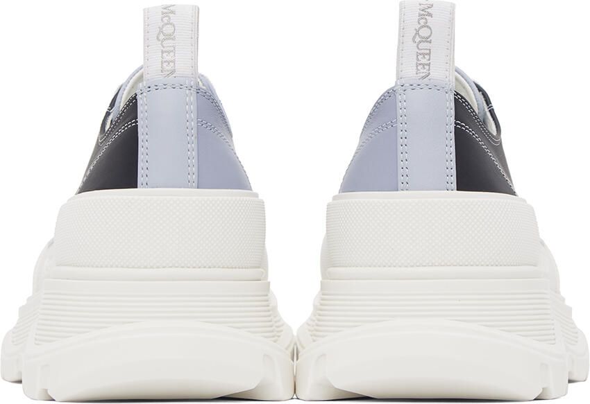 Alexander McQueen Black & Blue Low Boxer Dog Sneakers