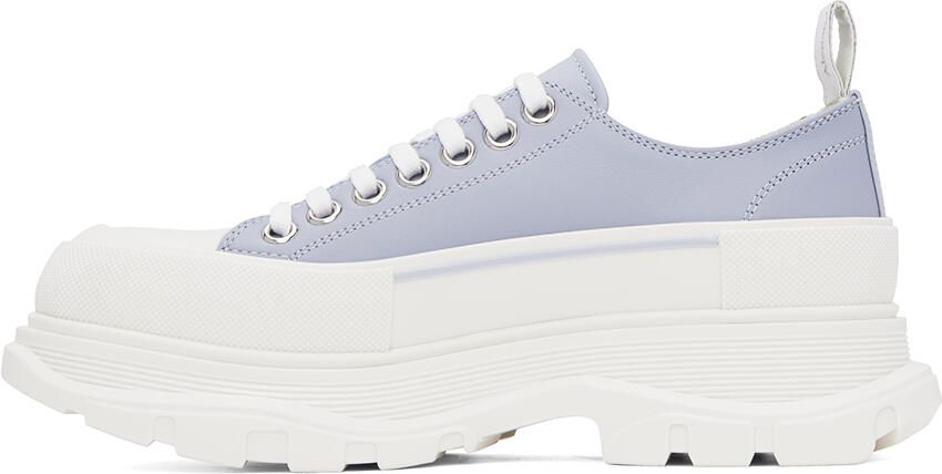 Alexander McQueen Black & Blue Low Boxer Dog Sneakers - Picture 3