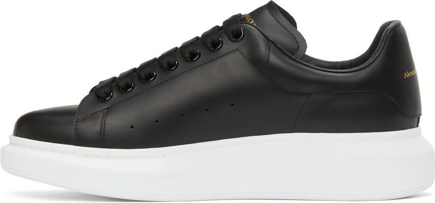 Alexander McQueen Black & White Oversized Sneakers - Picture 2
