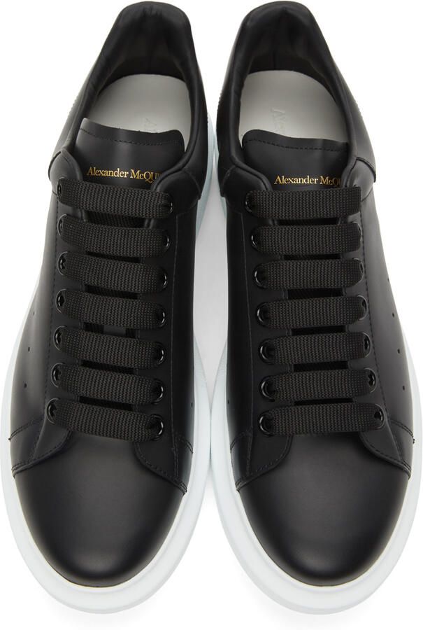 Alexander McQueen Black & White Oversized Sneakers