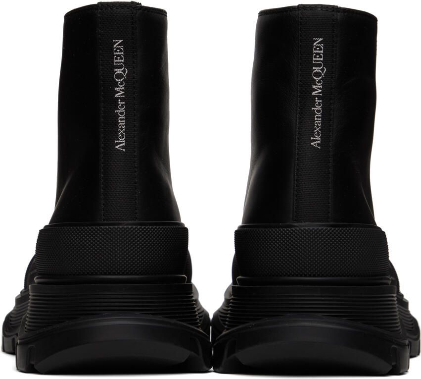 Alexander McQueen Black Boxer Dog Sneakers