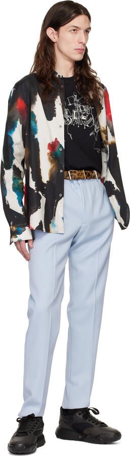 Alexander McQueen Black Court Sneakers - Picture 4