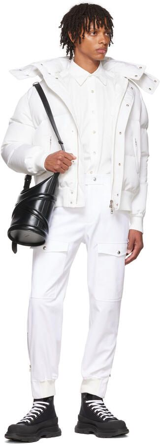 Alexander McQueen Black High Tread Slick Sneakers - Picture 4