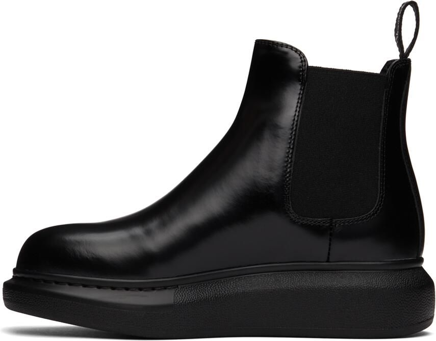 Alexander McQueen Black Hybrid Chelsea Boots - Picture 3