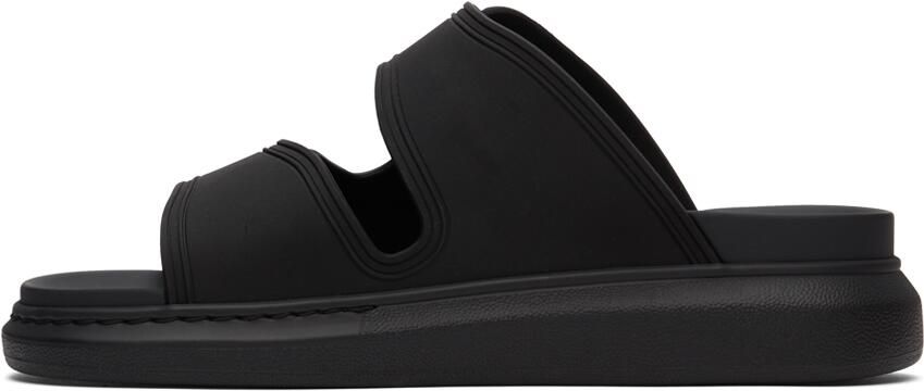 Alexander McQueen Black Hybrid Sandals - Picture 3