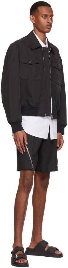 Alexander McQueen Black Hybrid Sandals - Picture 4