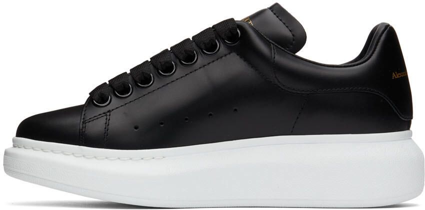 Alexander McQueen Black Oversized Sneakers - Picture 3