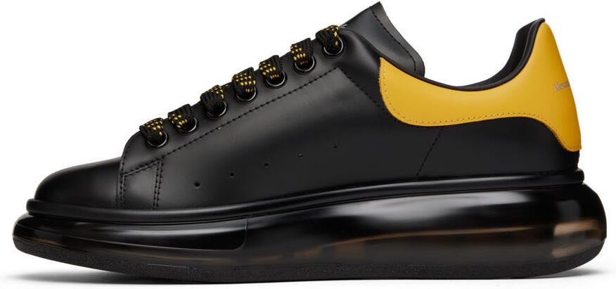 Alexander McQueen Black Oversized Sneakers - Picture 3