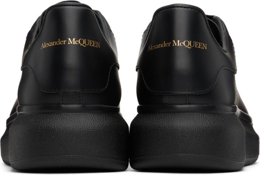 Alexander McQueen Black Oversized Sneakers