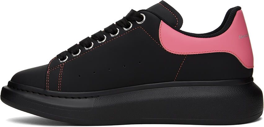 Alexander McQueen Black Oversized Sneakers - Picture 3