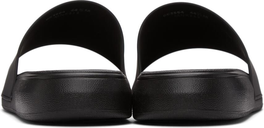 Alexander McQueen Black Pool Slides - Picture 2