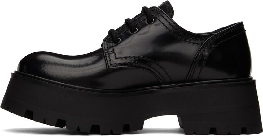 Alexander McQueen Black Rave Oxfords - Picture 3