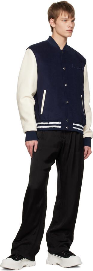 Alexander McQueen Black Shearling Sneakers - Picture 4