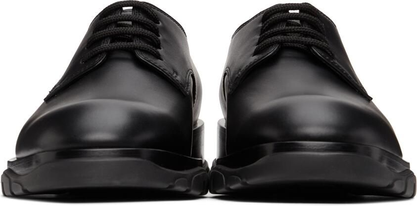 Alexander McQueen Black Slim Tread Lace-Ups