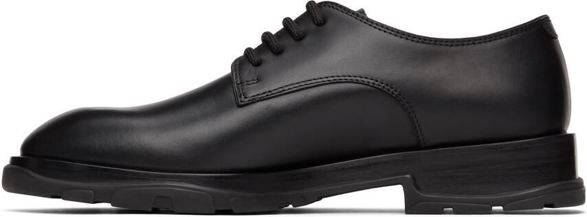 Alexander McQueen Black Slim Tread Lace-Ups - Picture 2