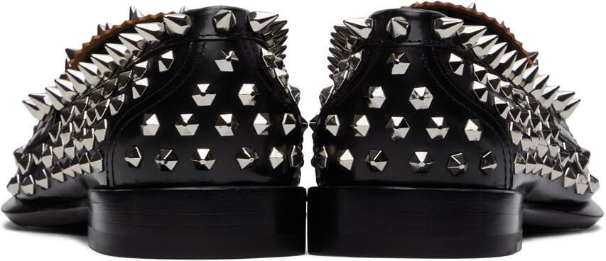Alexander McQueen Black Stud Loafers - Picture 2