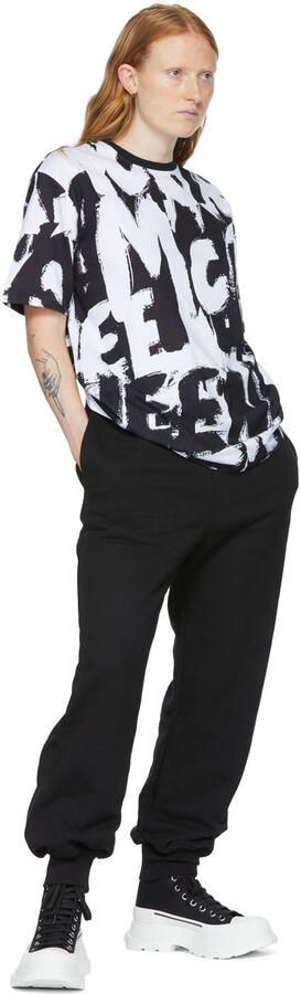 Alexander McQueen Black Tread Slick High-Top Sneakers - Picture 4