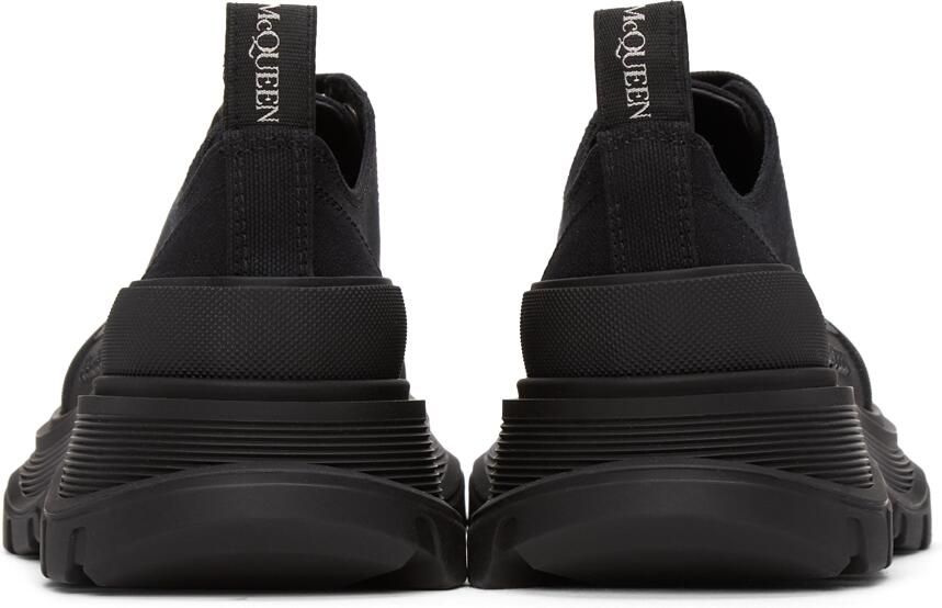 Alexander McQueen Black Tread Slick Sneakers - Picture 2