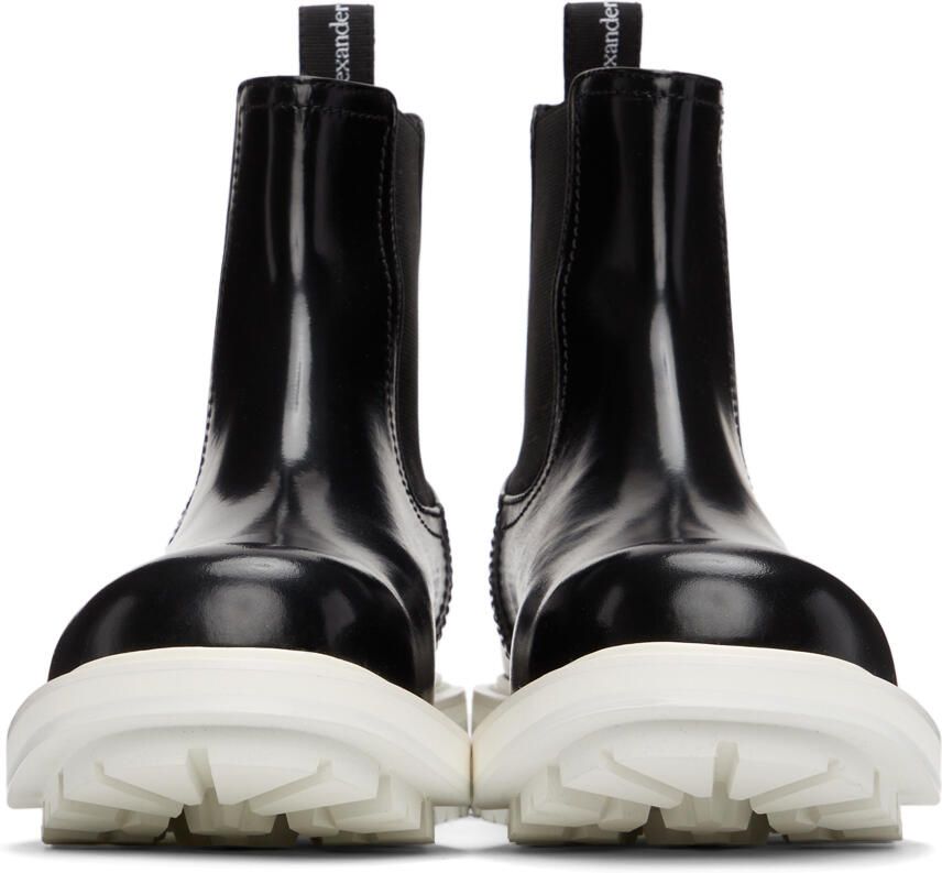 Alexander McQueen Black Worker Chelsea Boots - Picture 2