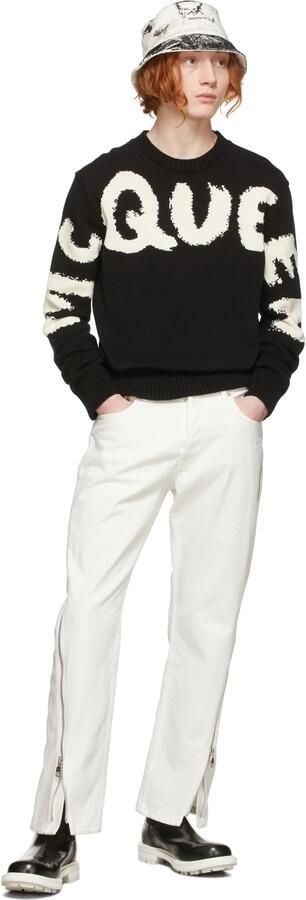 Alexander McQueen Black Worker Chelsea Boots - Picture 4