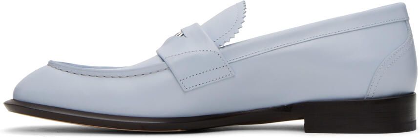 Alexander McQueen Blue Seal Logo Loafers - Picture 3