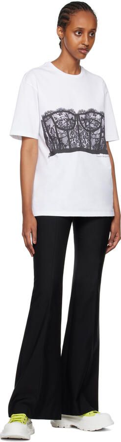 Alexander McQueen Green Tread Slick High Sneakers - Picture 4