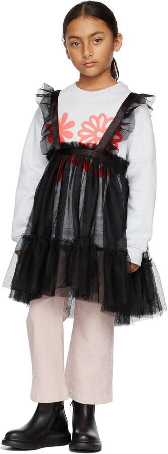 Alexander McQueen Kids Black Hybrid Chelsea Boots - Picture 4