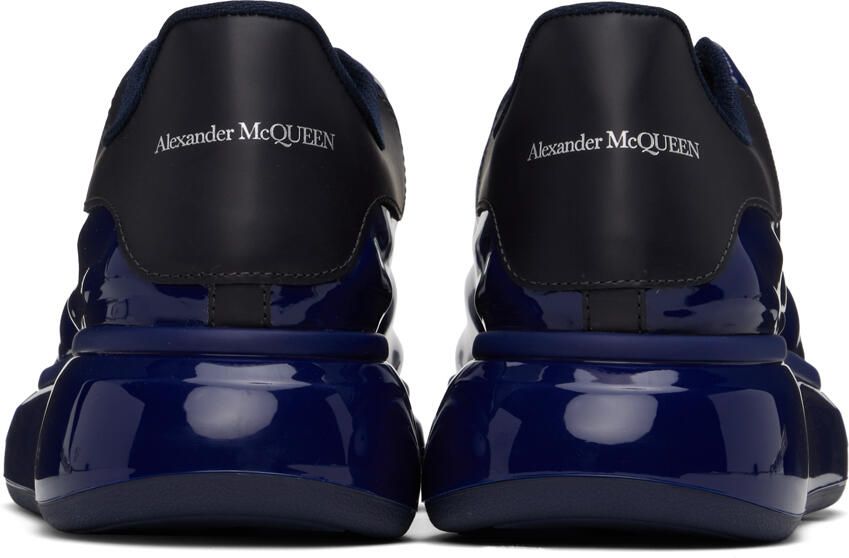 Alexander McQueen Navy Gloss Lux Sneakers