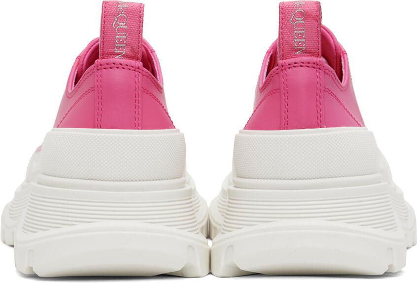 Alexander McQueen Pink Tread Slick Sneakers - Picture 5
