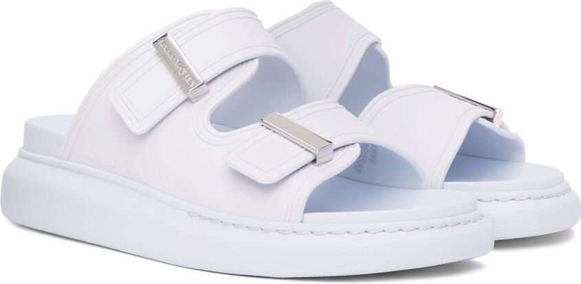 Alexander McQueen Purple Hybrid Slides - Picture 2