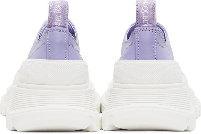 Alexander McQueen Purple Tread Slick Sneakers