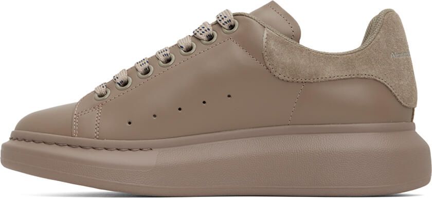 Alexander McQueen Taupe Oversized Sneakers - Picture 3