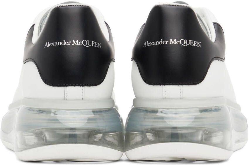 Alexander McQueen White & Black Oversized Sneakers