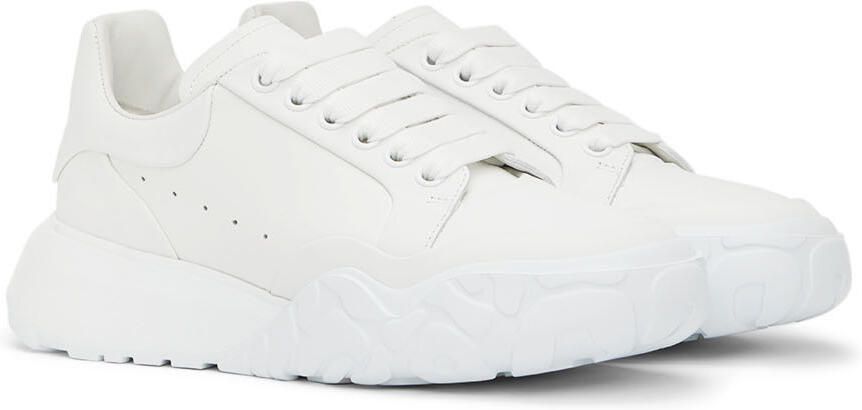 Alexander McQueen White Court Trainer Sneakers - Picture 2