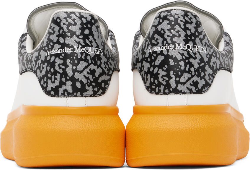 Alexander McQueen White Larry Sneakers