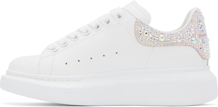 Alexander McQueen White Larry Sneakers - Picture 3